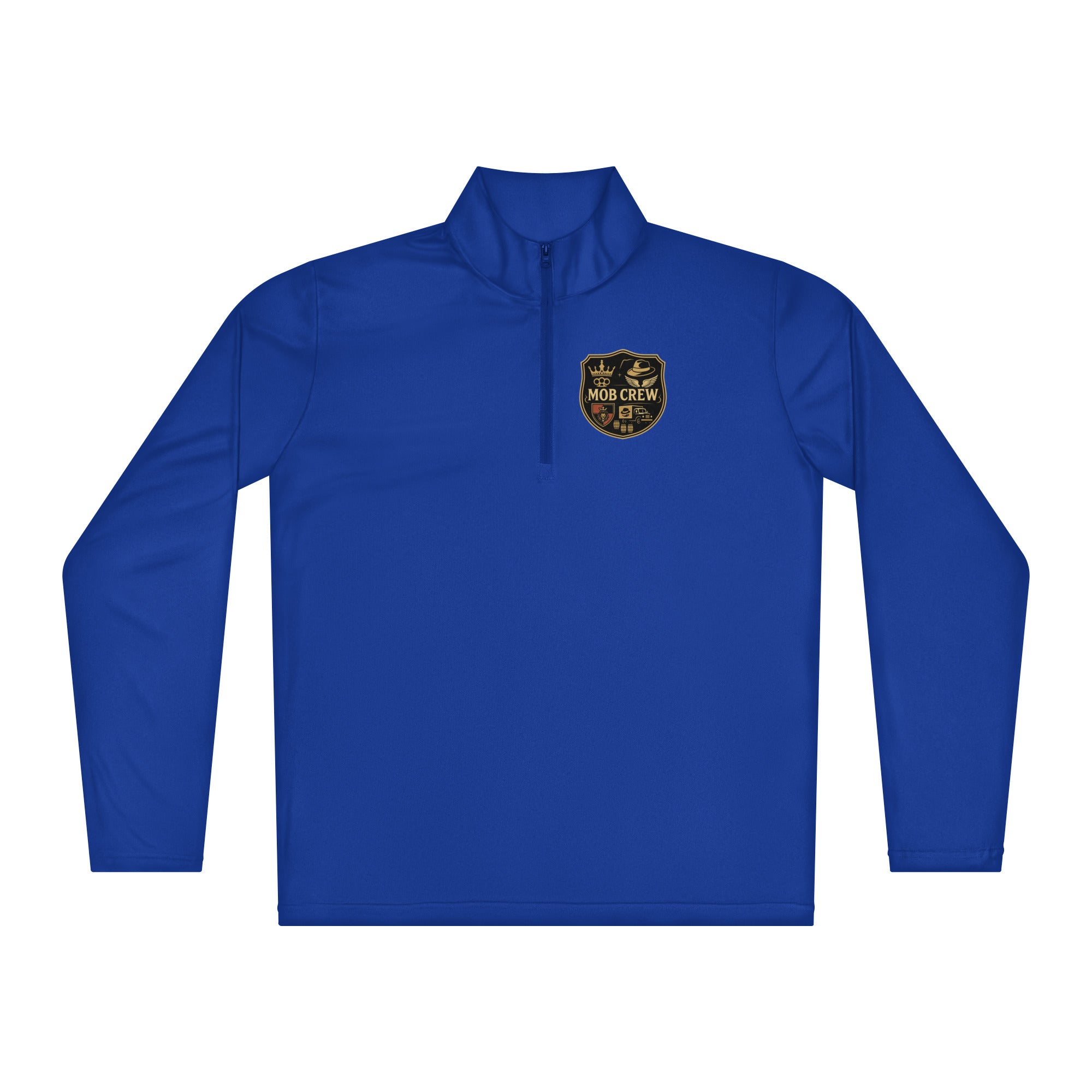 Mob Crew Pullover Shirt Lightweight Quarter-Zip