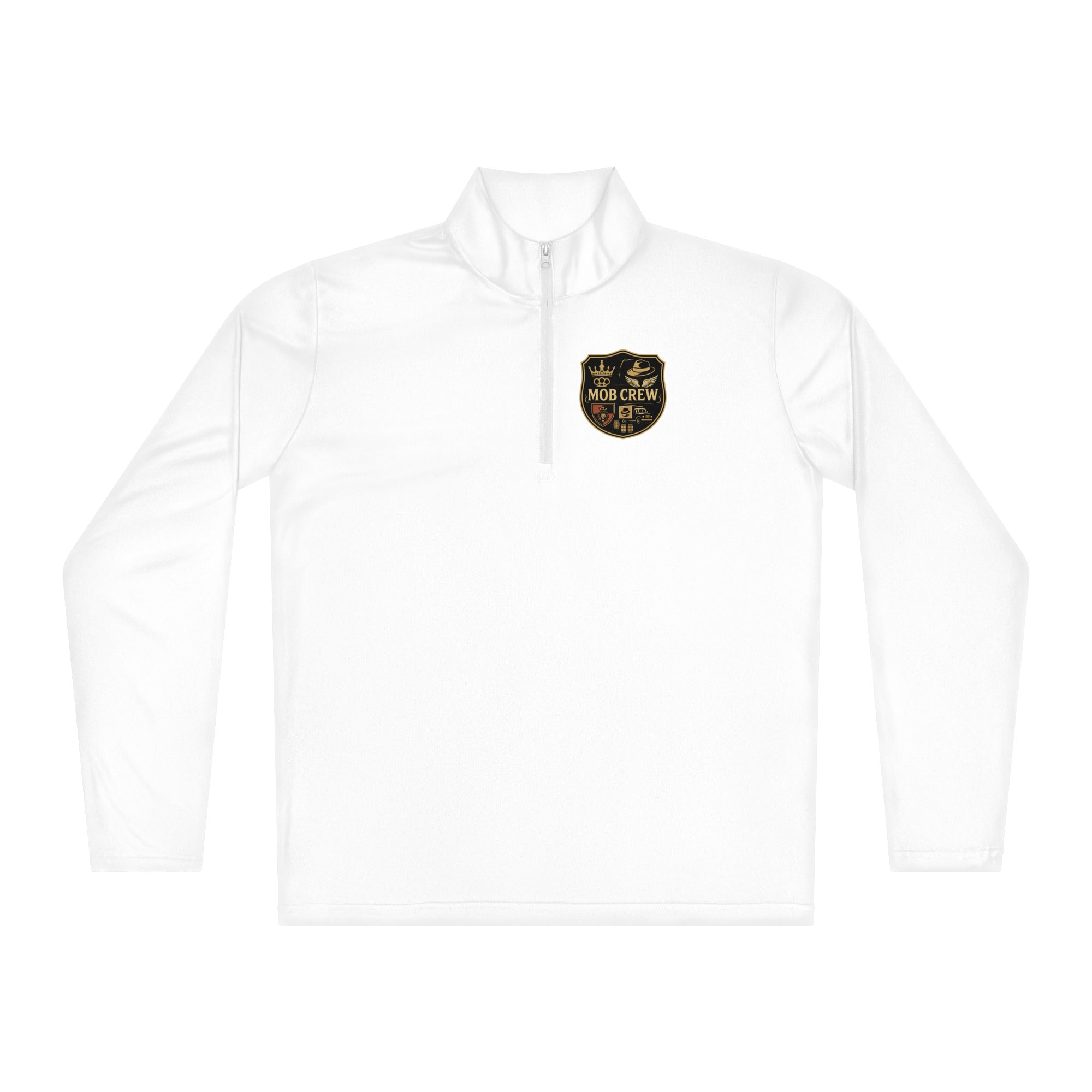 Mob Crew Pullover Shirt Lightweight Quarter-Zip